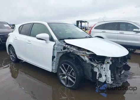 2015 Lexus Ct 200H из США, поврежденный, VIN JTHKD5BH8F2234590